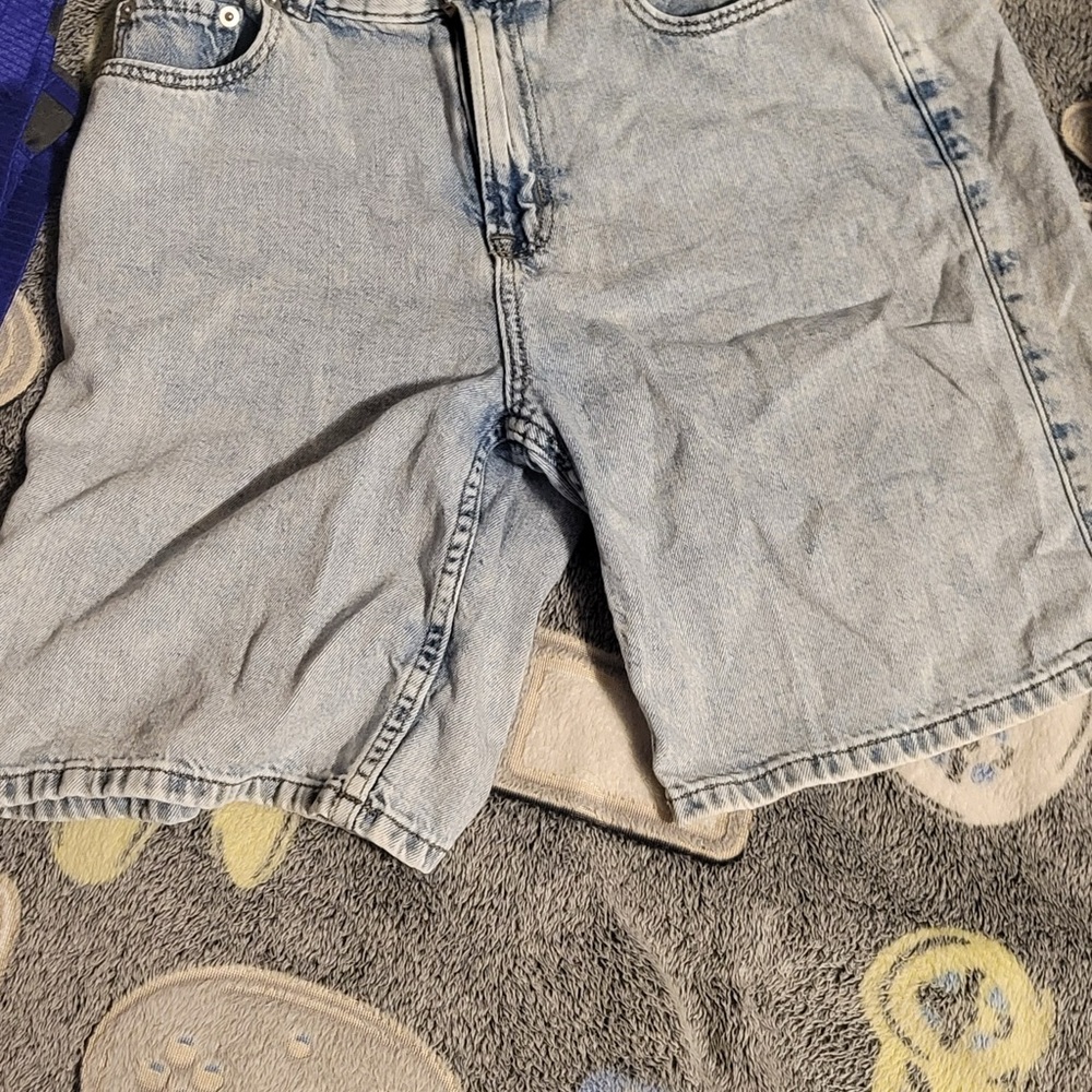 Kids Light Blue Denim Shorts - Classic Casual Fit